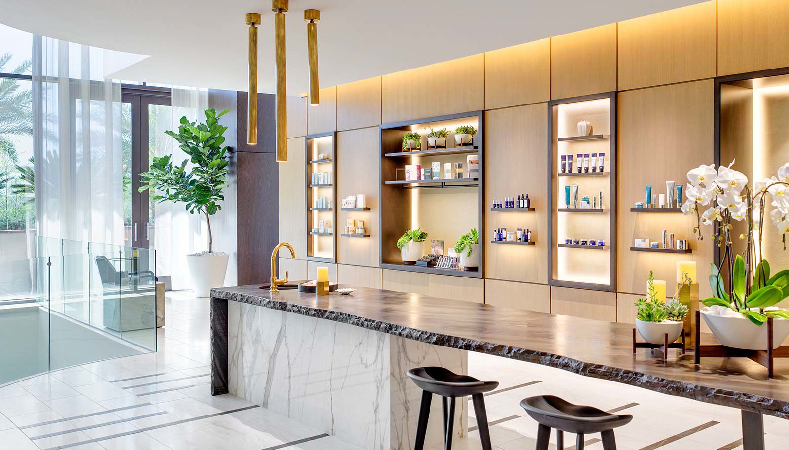 Spa lobby